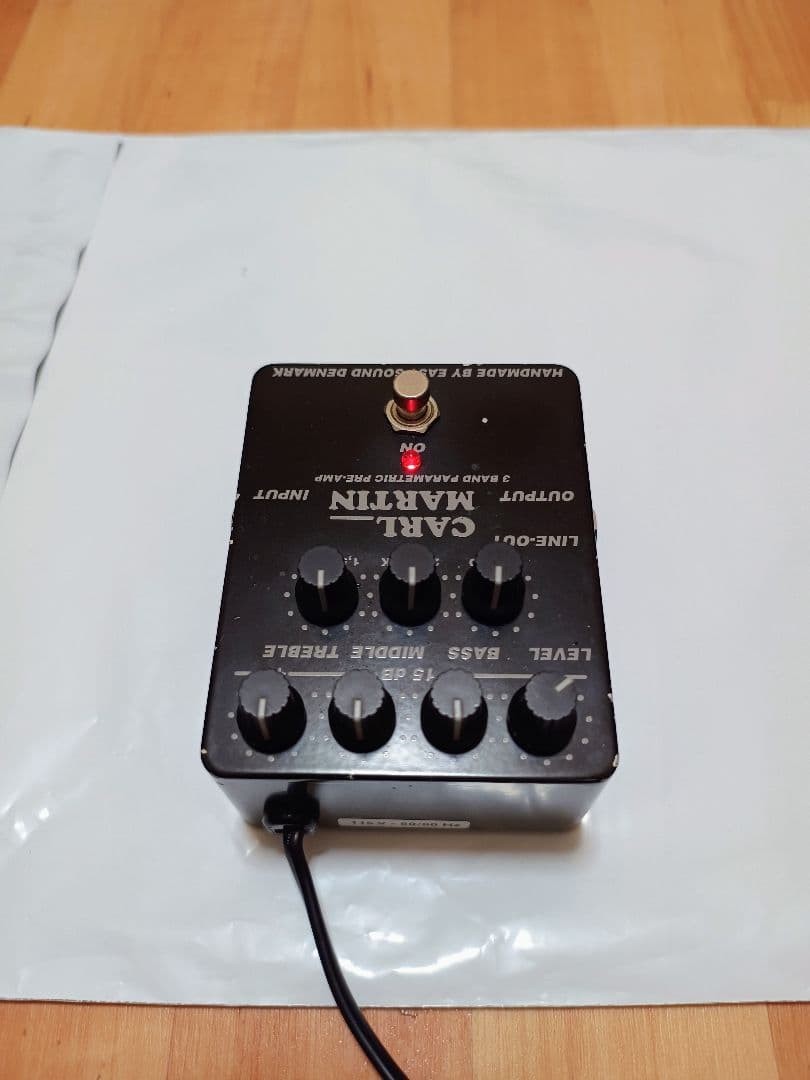 Carl Martin 3 Band Parametric Pre-Amp jp