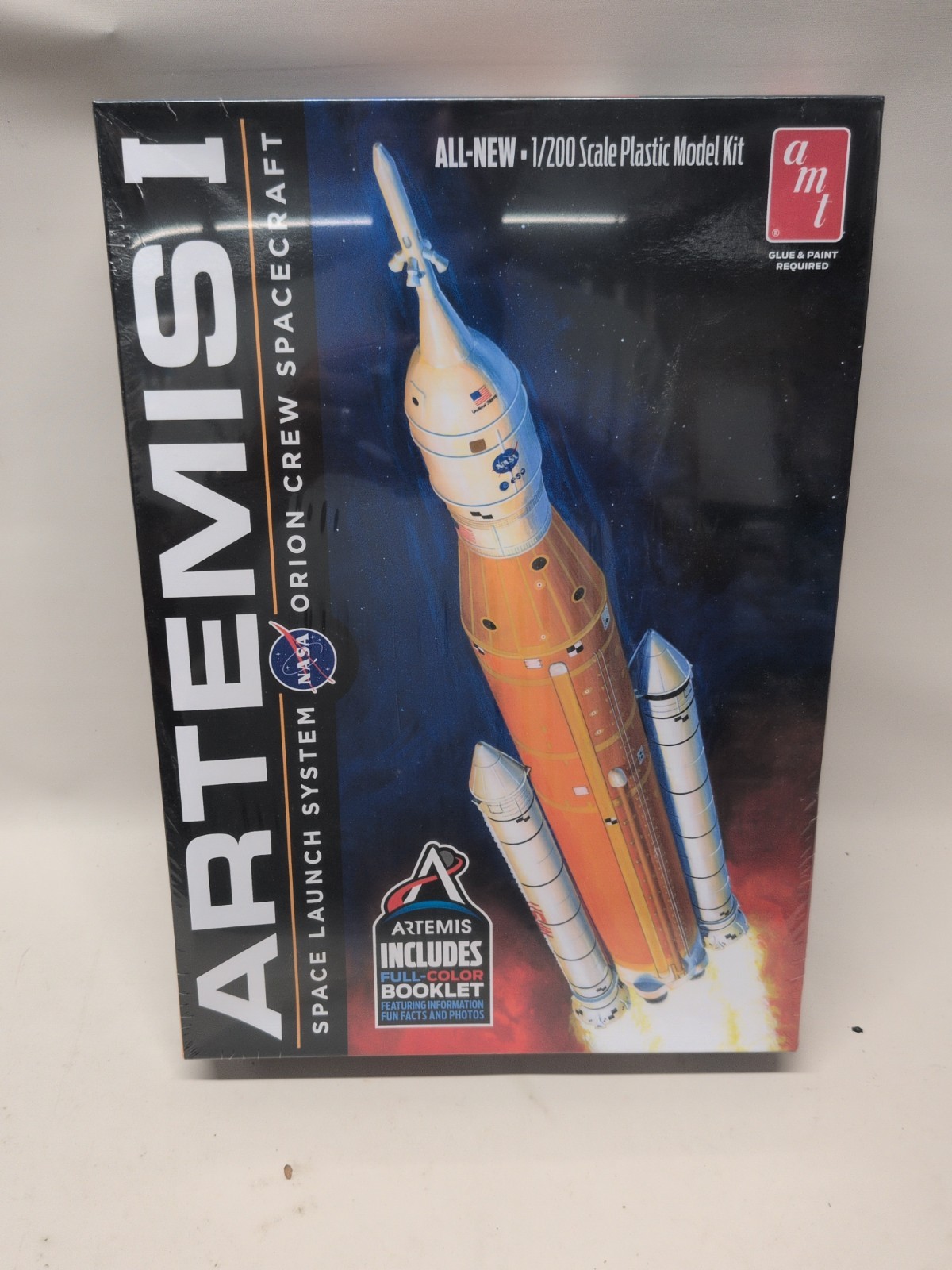 AMT 1423 NASA Artemis1 Rocket 1/200 Model Kit Factory Sealed