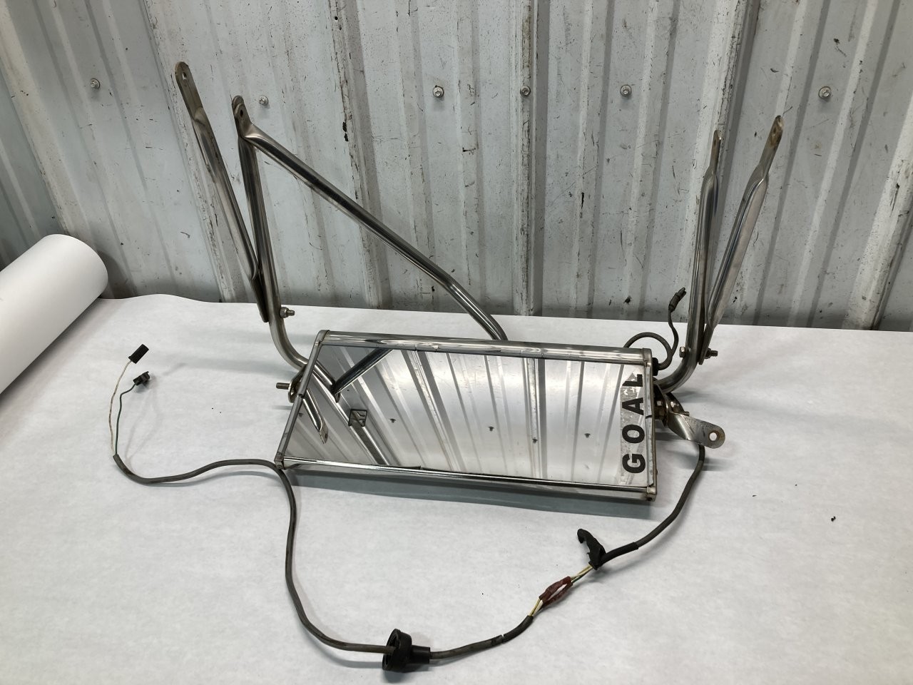 Volvo WAH STAINLESS Left/Driver Door Mirror - Used