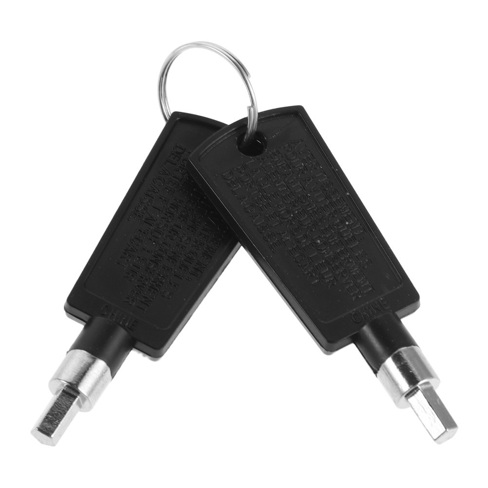 Freezer Key Replacement: Heavy-Duty Metal Freezer Door Keys 4.5mm Pentagonal