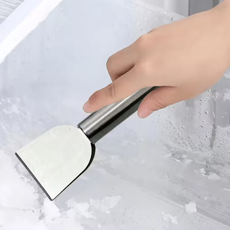 2× Stainless Steel Spatula Multi-Purpose Scraper Kitchen Cleaning Tools Spatula