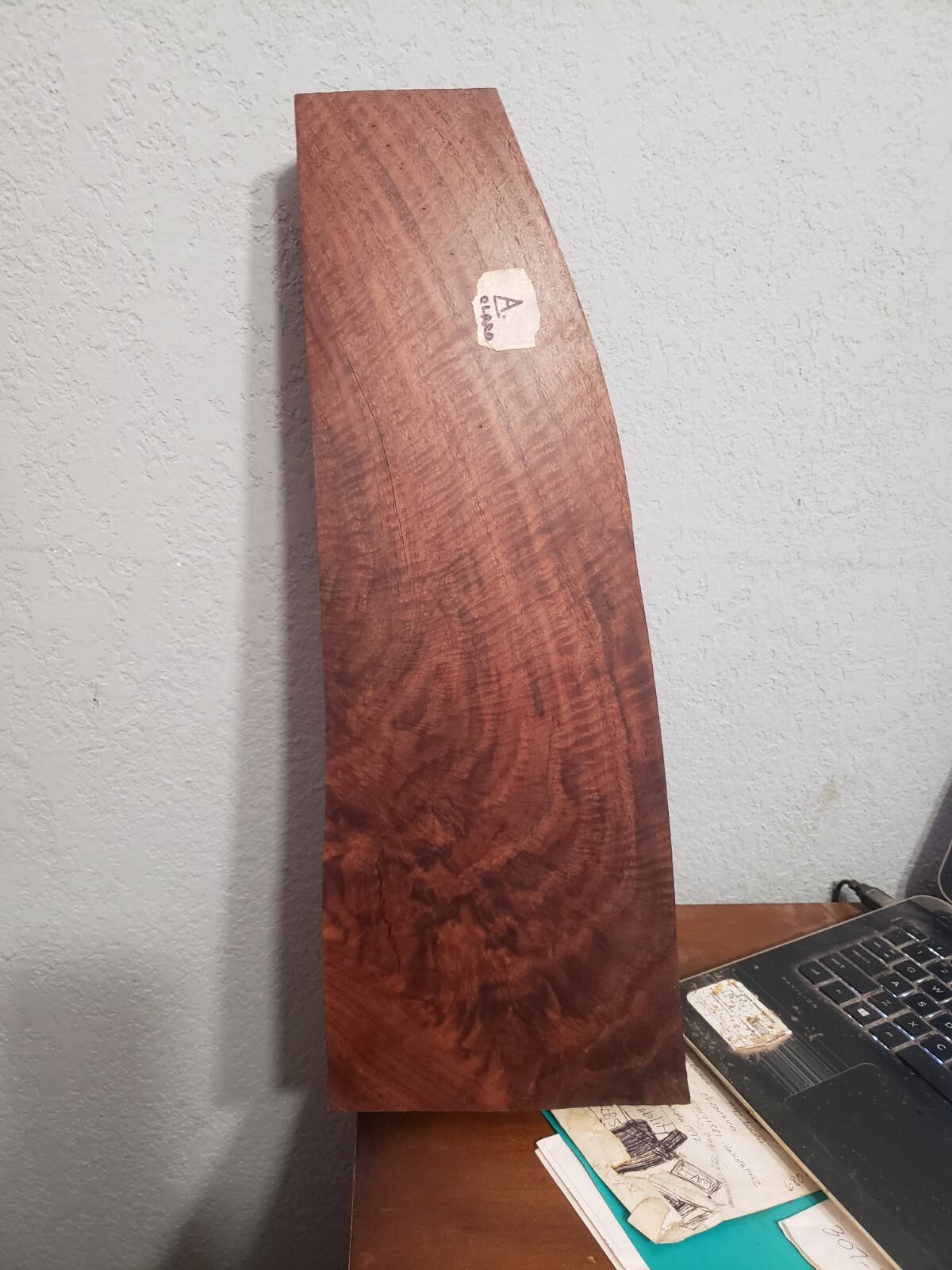 "CLARO WALNUT GUNSTOCK BLANK" ( 2 PIECE ) "PRESENTATION GRADE"