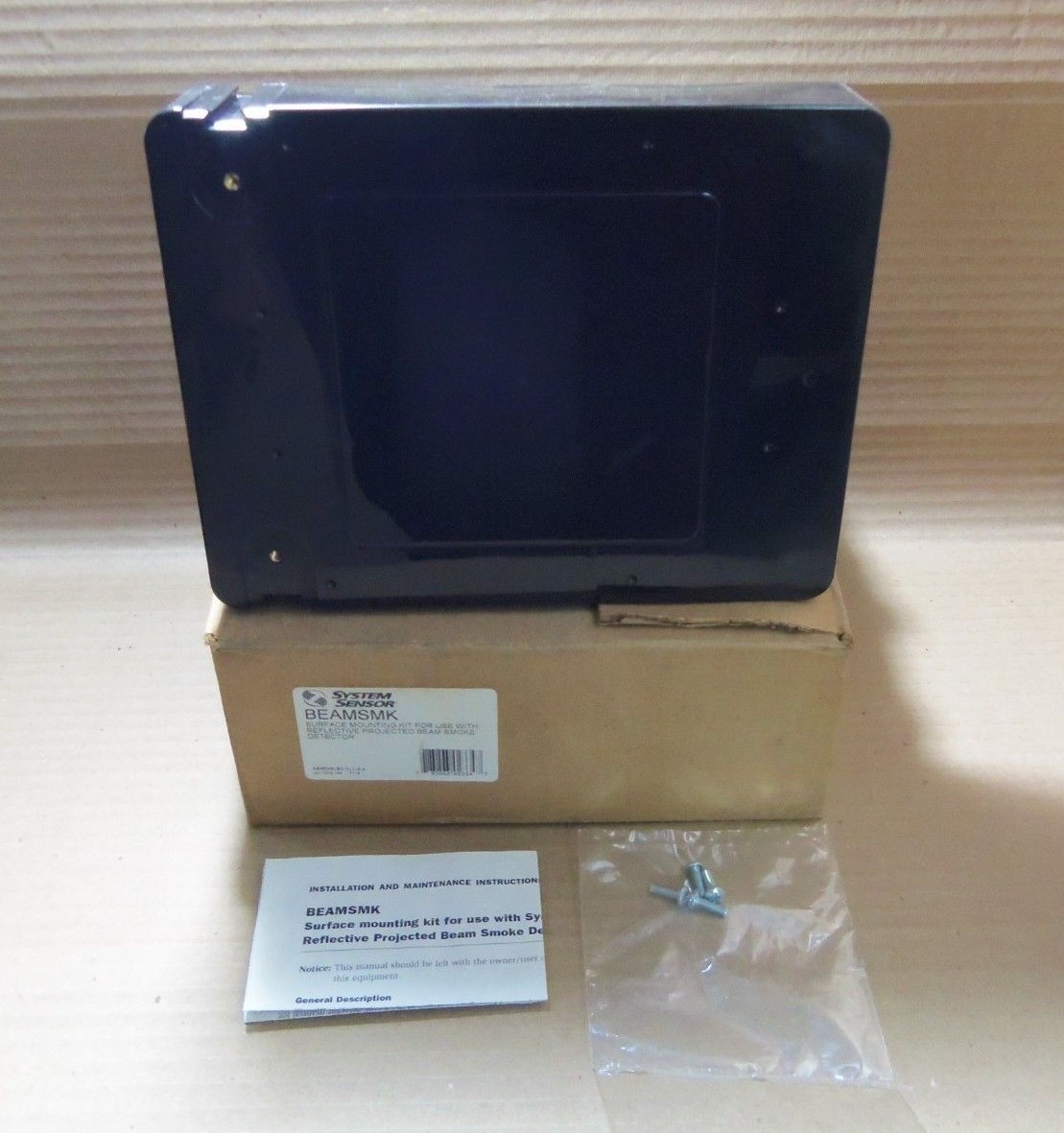 New In Box System Sensor BEAMSMK Surface Mounting Kit For Beam Smoke Detector