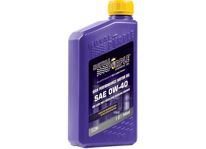 Royal Purple 06484 Motor Oil - 0W40 - Synthetic - 1 qt - Set of 6