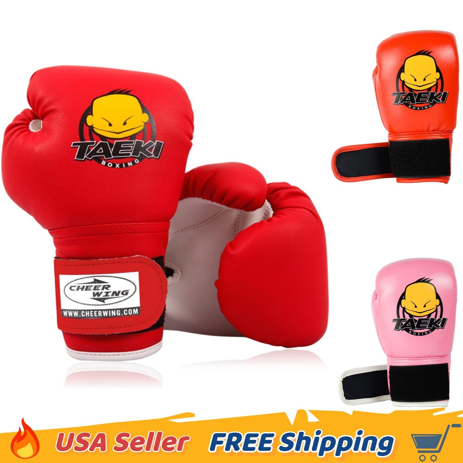 Cheerwing Kids Boxing Gloves Training Gloves Toddler Gloves for Youth 5-10 MMA