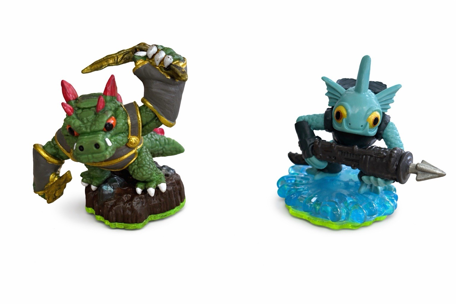 Lot Of 2 Skylanders ActiVision Dino-Rang & Gill Grunt Spyro’s Adventure Figure