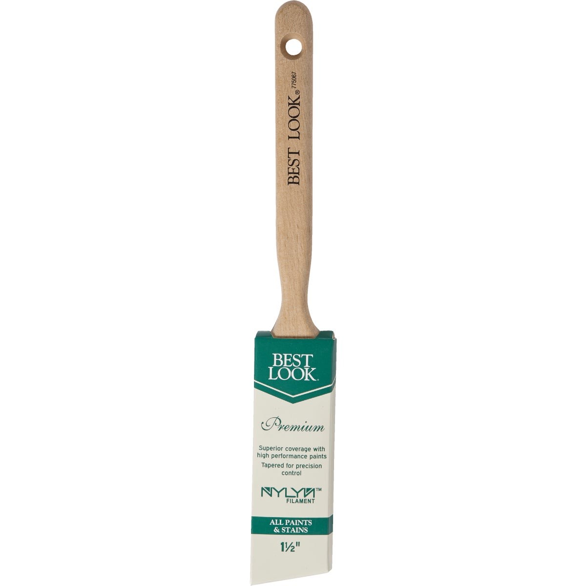 Best Look Premium 1.5 In. Angle Nylyn Paint Brush DIB 422-150 Best Look Premium