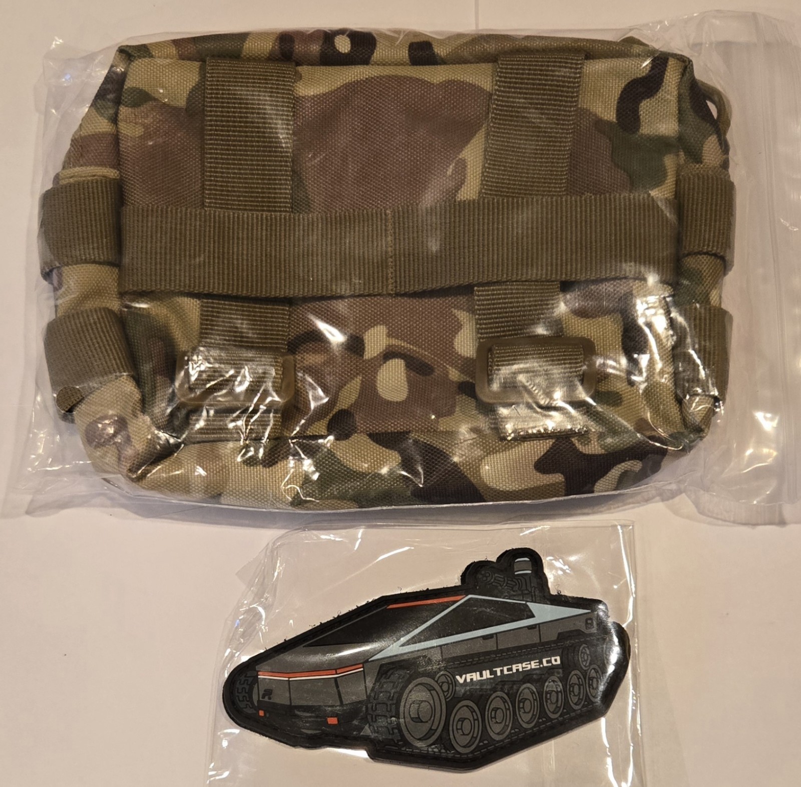 Vault Case Molle Multicam Molle Pouch With Patch