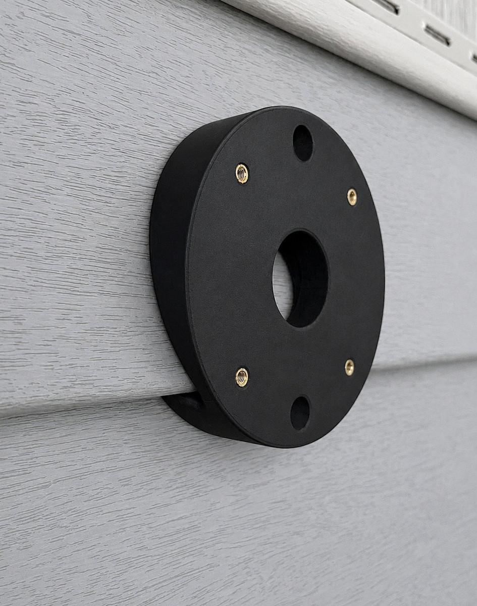 Ubiquiti G5/G6/AI Turret 4" - 5" Siding Round Mounts