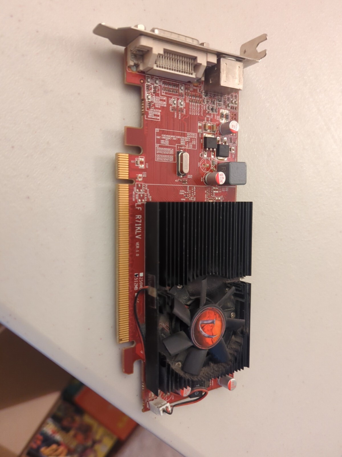 VisionTek VTK-401071 Radeon HD 4350 DMS59 PCIe 512MB DDR2 Low Profile Video Card