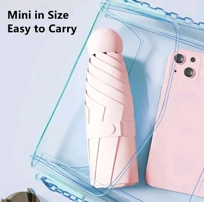 Travel Umbrella Compact Lightweight Portable Automatic Strong Waterproof Folding
