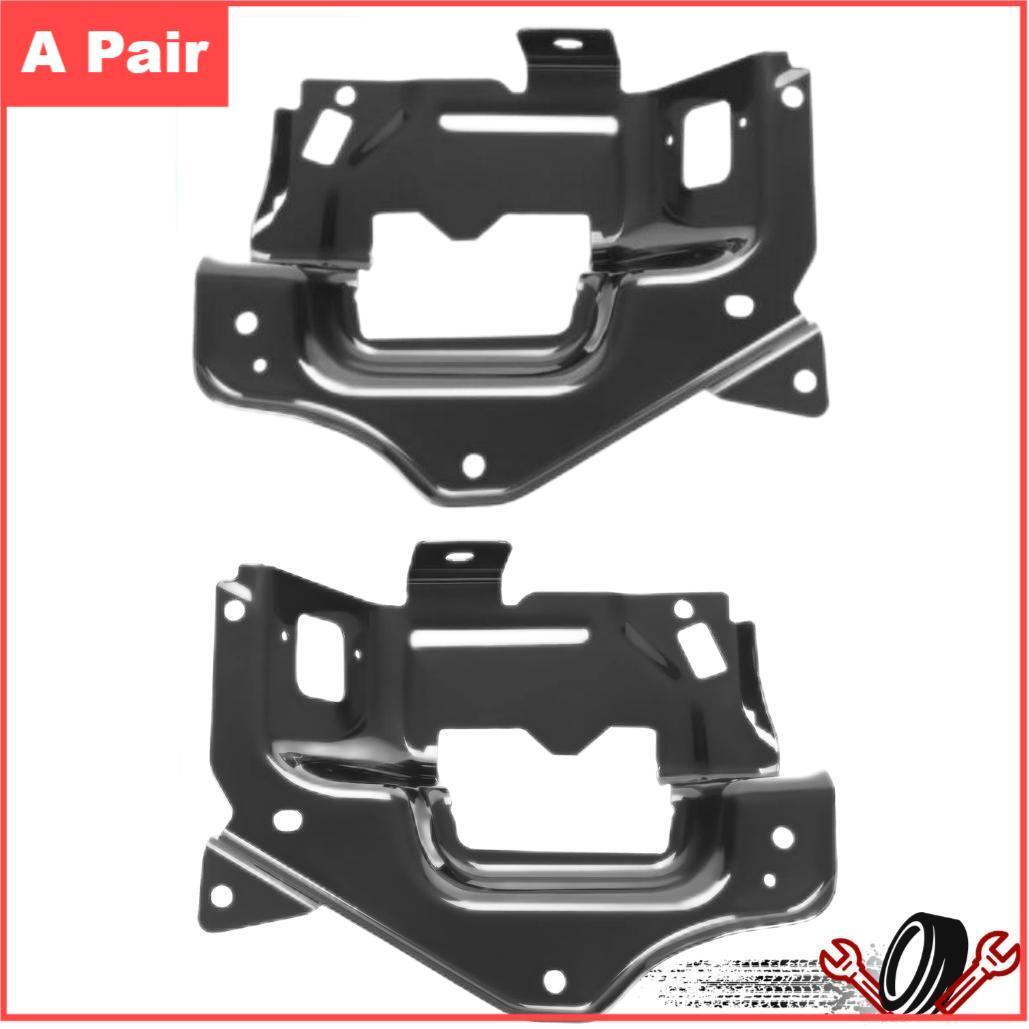 Left & Right Front Inner Bumper Bracket Support For Chevy Silverado 1500 2014-15