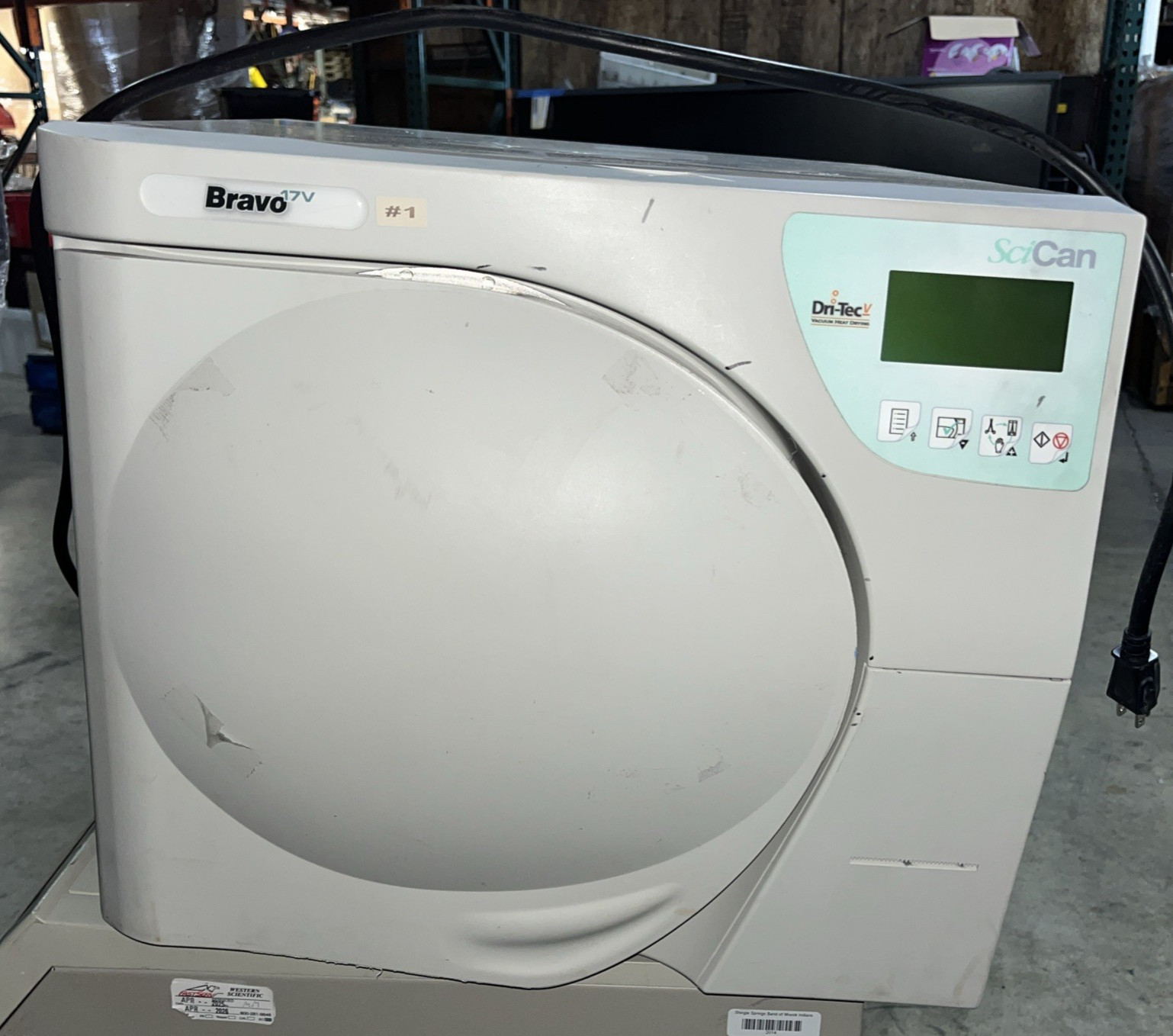 SCICAN BRAVO 17V STERILIZER