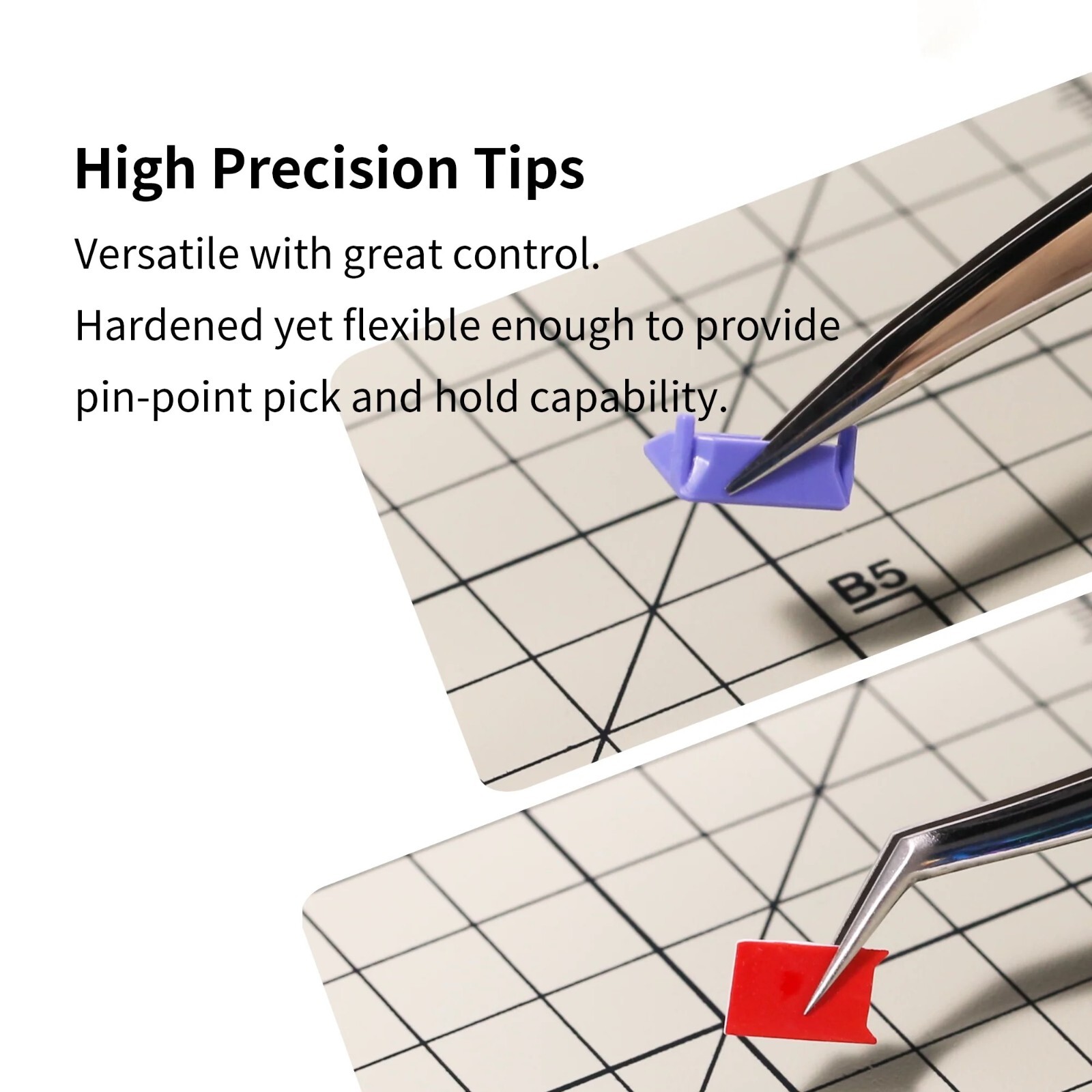 DSPIAE DSP-AT-TZ06 Hight Precision Stainless Steel Flat Tweezers