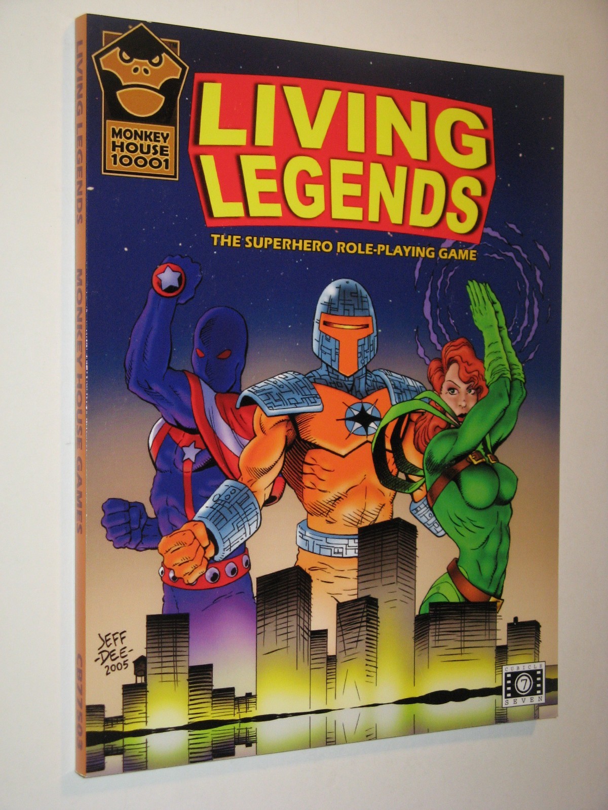Living Legends Superhero Role-Playing Game core book NEW RPG Cubicle Seven
