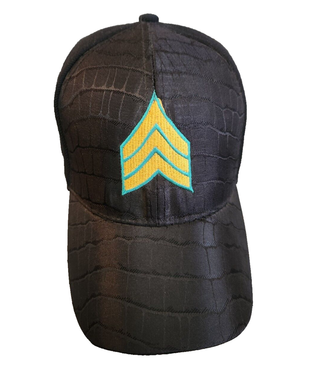 U.S. Army Rank Sergeant Adjustable black baseball cap
