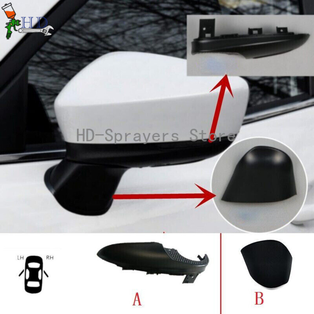 2014-2016 For Mazda 3 Side Mirror Wing View Mirror Lower Cover Holder Shell Cap