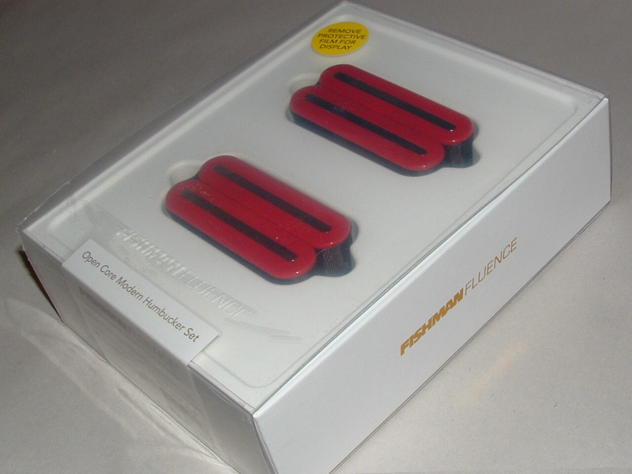 Fishman Fluence PRF-M07-SDB Open Core Humbucker 7 String Set 3 Voices Red/BNc