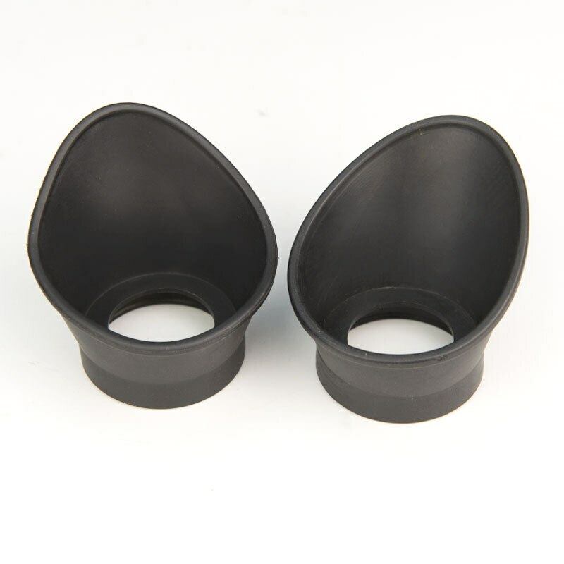 2PCS Stereo Microscope 34mm Eyepiece Guards Rubber Eyepiece Cover Eye Shields