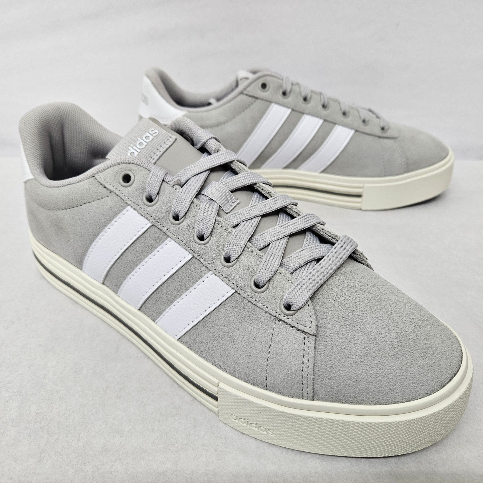 Adidas Daily 4.0 Skateboarding Shoes IF4504 Gray White Men's Size 9