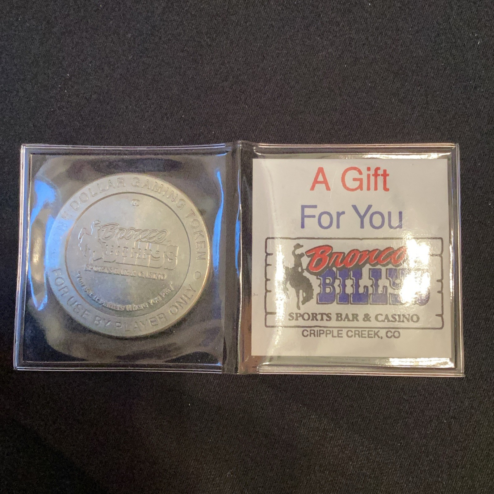 Bronco Billy’s Casino Happy Birthday Uncirculated MVP Token Mint Cripple Creek