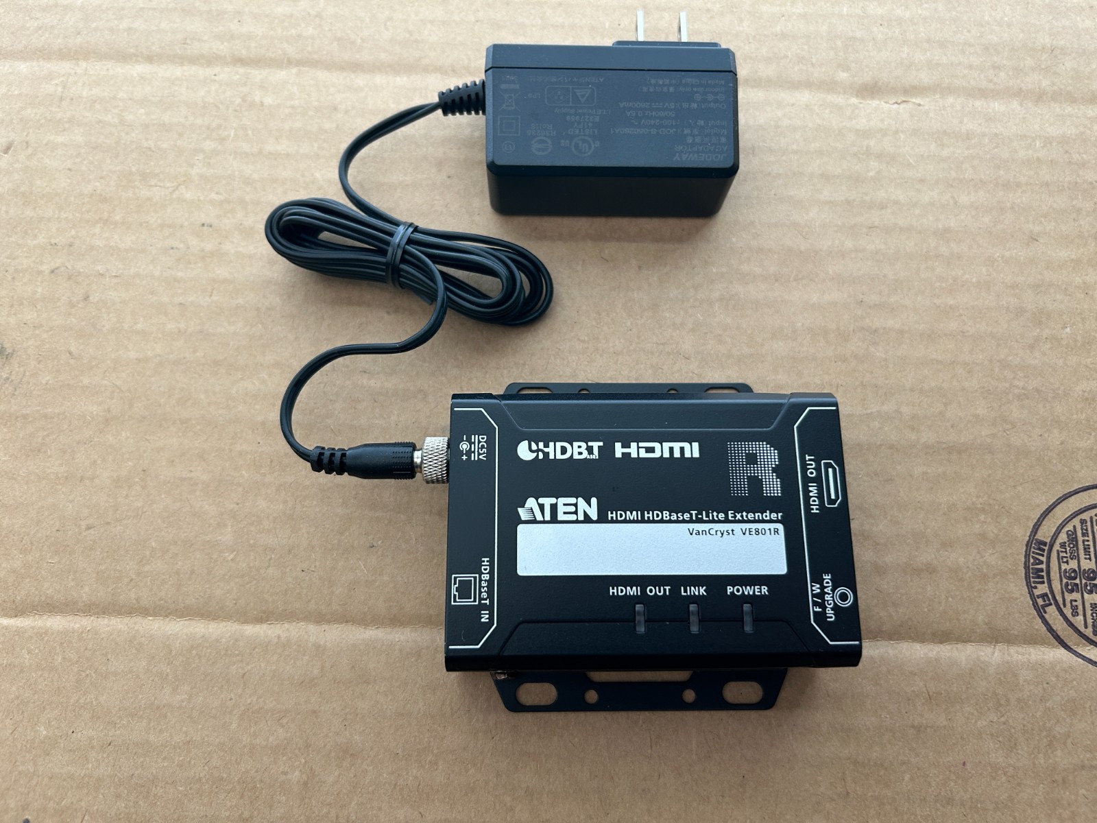 New Open Box ATEN VE801R HDMI HDBaseT-Lite Receiver Extender