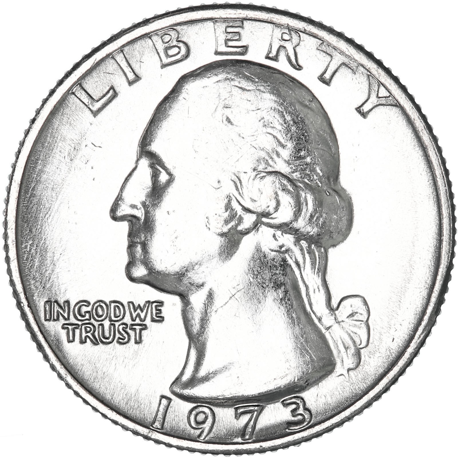 1973 (P) Washington Quarter BU US Coin
