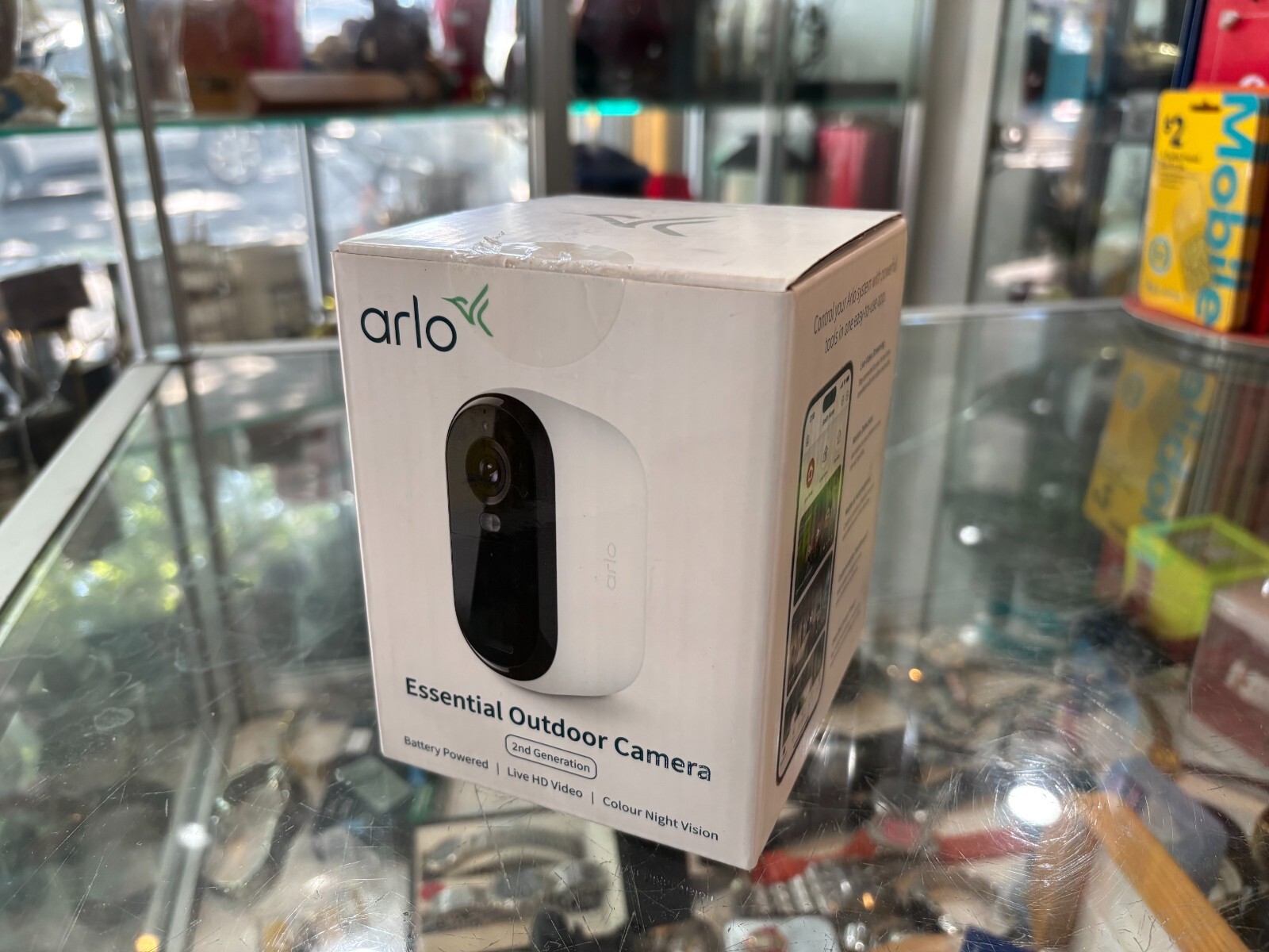 ARLO ESSENTIAL OUTDOOR CAMERA 2ND GENERATION IN BOX (VMC2050-100AUS)