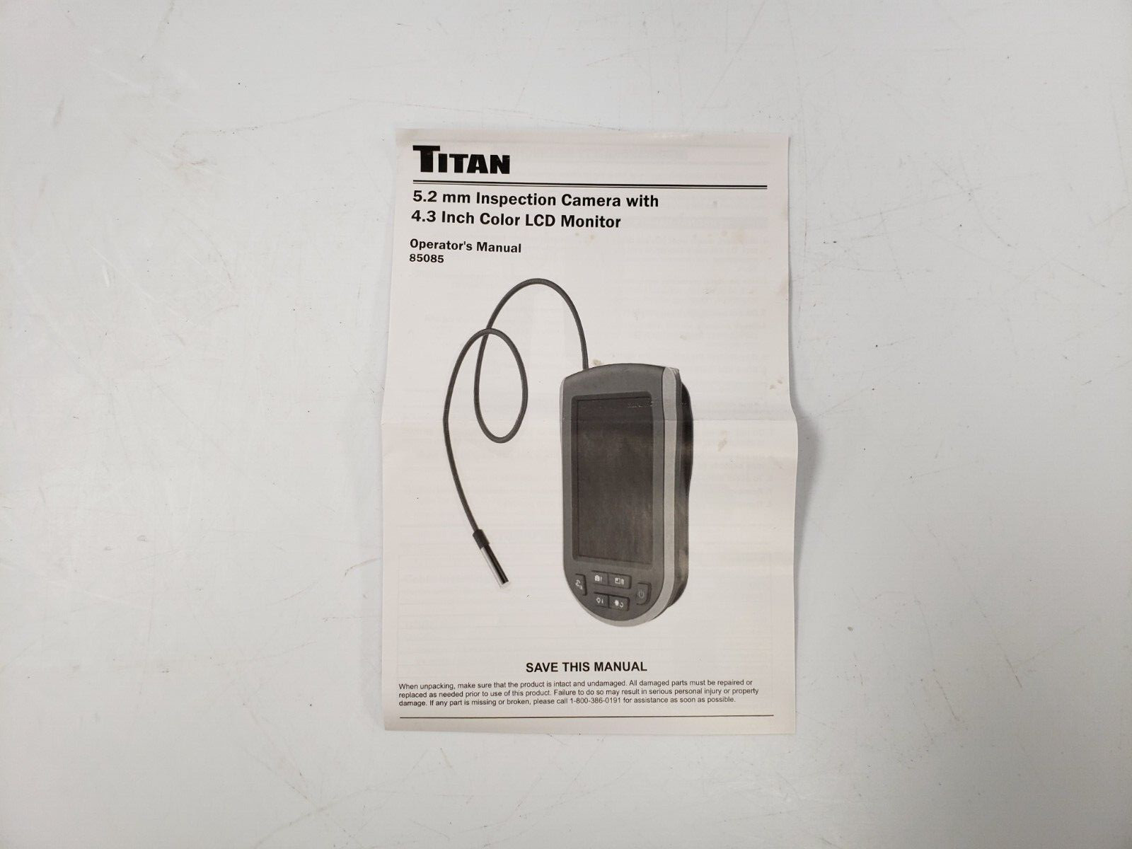 (70443-2) Titan 85085 Inspection Cam