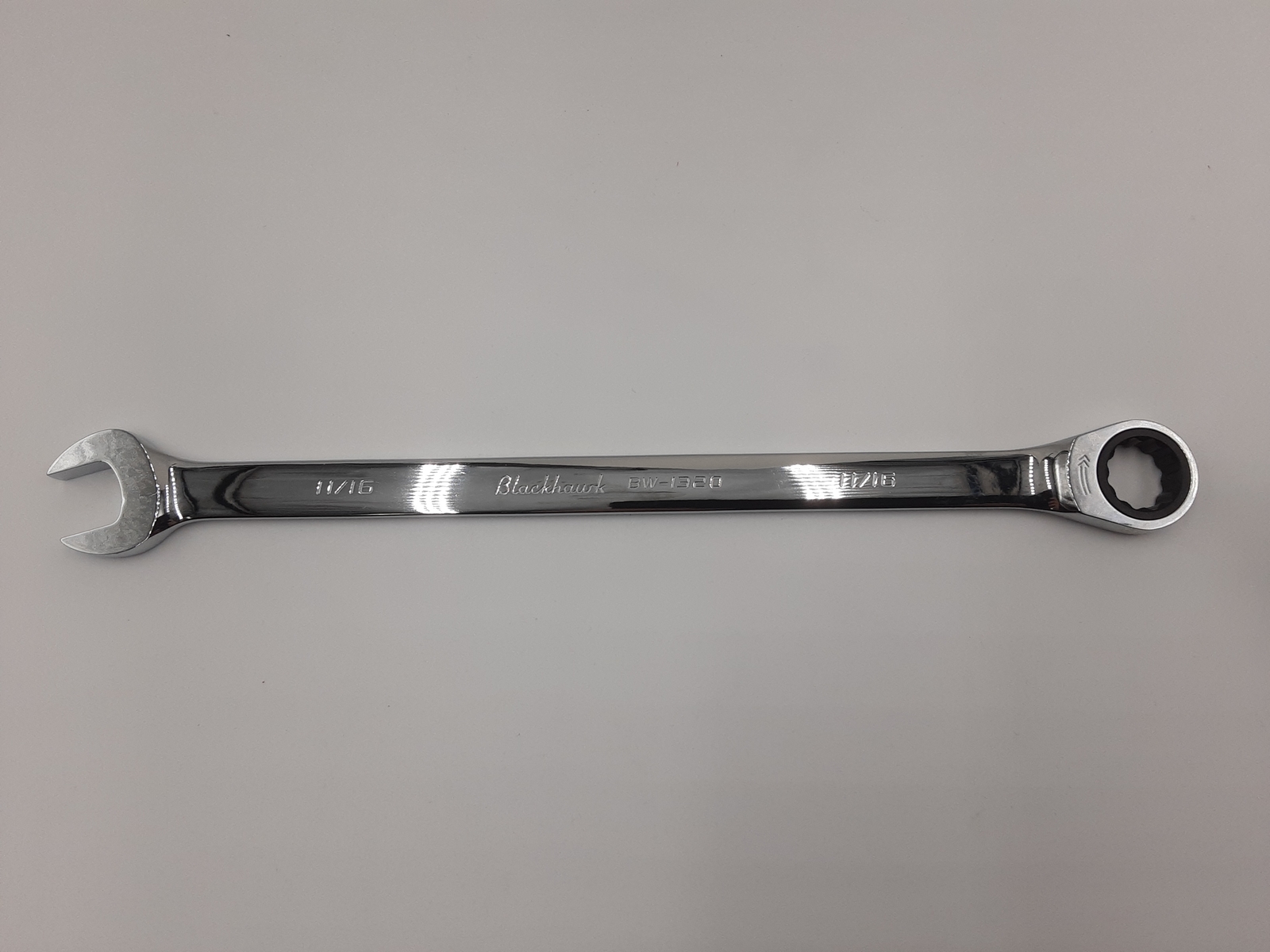 Blackhawk BW-1320 XL 11/16" Combination Non-Reversible Ratcheting Wrench -