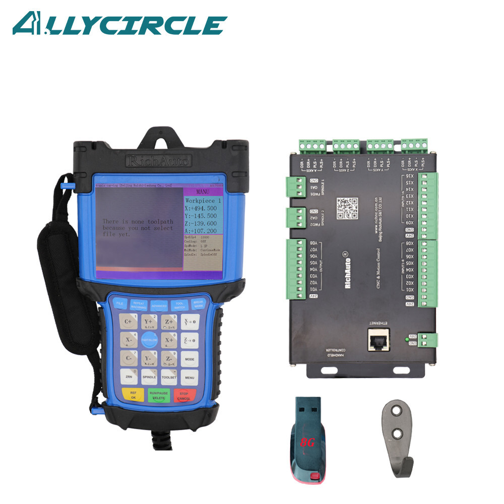 RichAuto DSP B58 4 Axis CNC Motion Control System Engraving Machine Controller