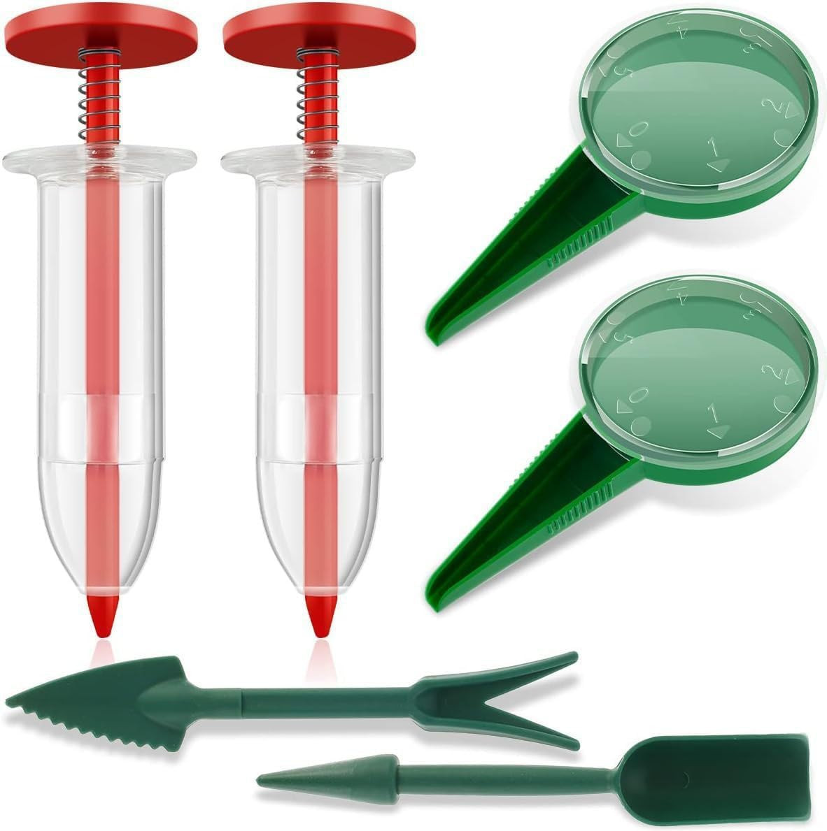 6Pcs Mini Sowing Seed Dispenser,Planter Tool, Handheld Seed Planter, Seed Sower