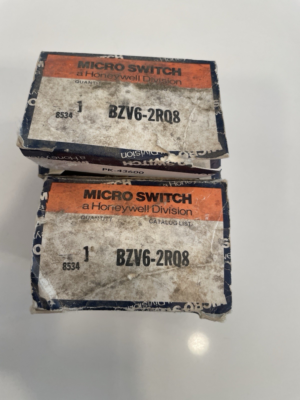 Honeywell Micro Switches BZV6-2RQ8 (lot of 2)