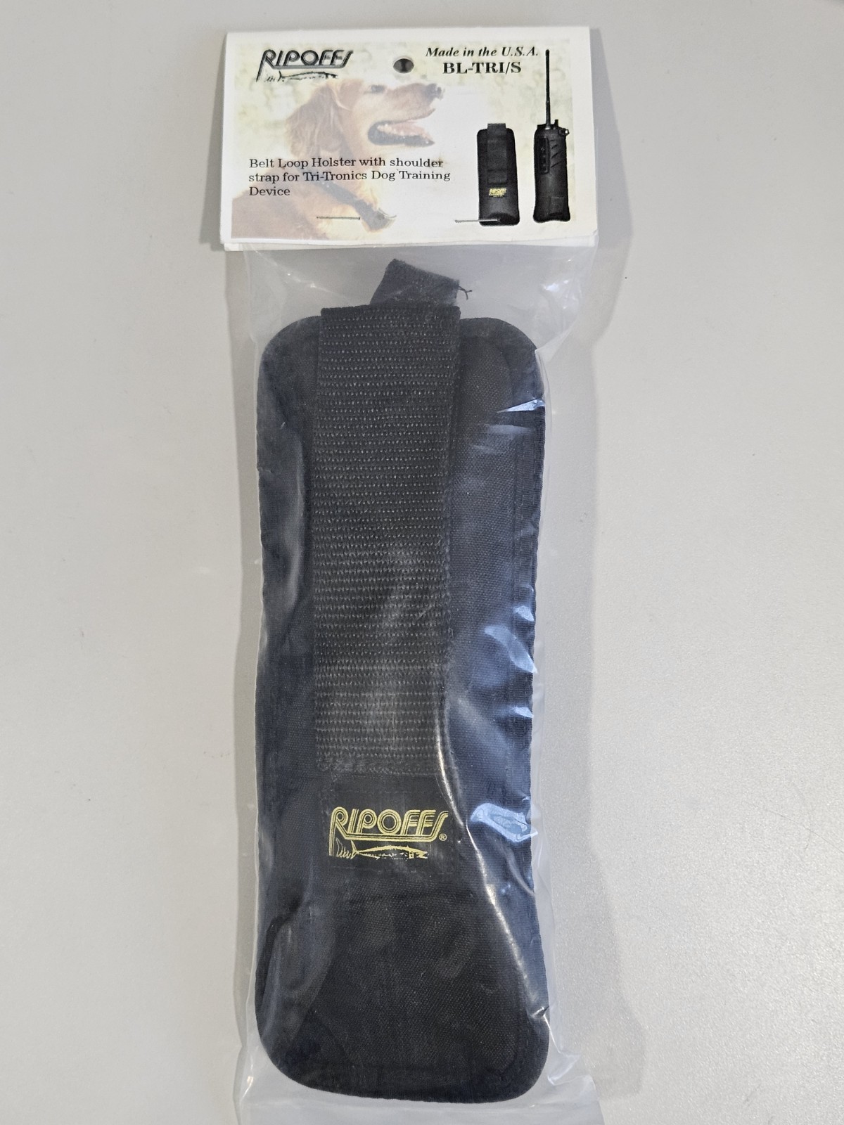 RipOffs Tri-Tronics Belt Loop w/Shoulder Strap Holster  BL-TRI/S  FREE SHIPPING!