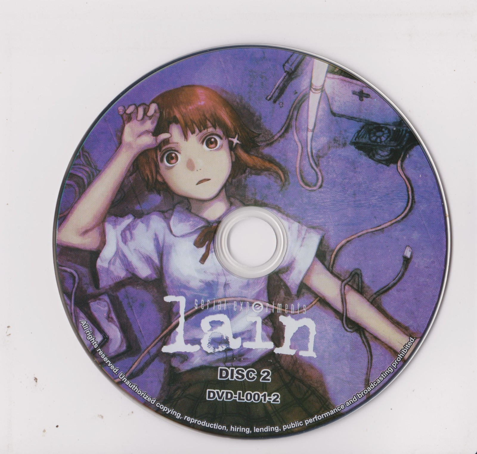 Serial Experiments Lain Complete Series 1-13 Anime 1999 English Version [DVD]