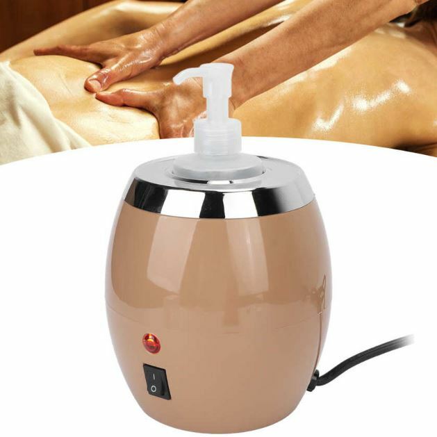 NEW  Massage Oil heater with Pump Bottle, Salon, Clinic, Remedial, Home