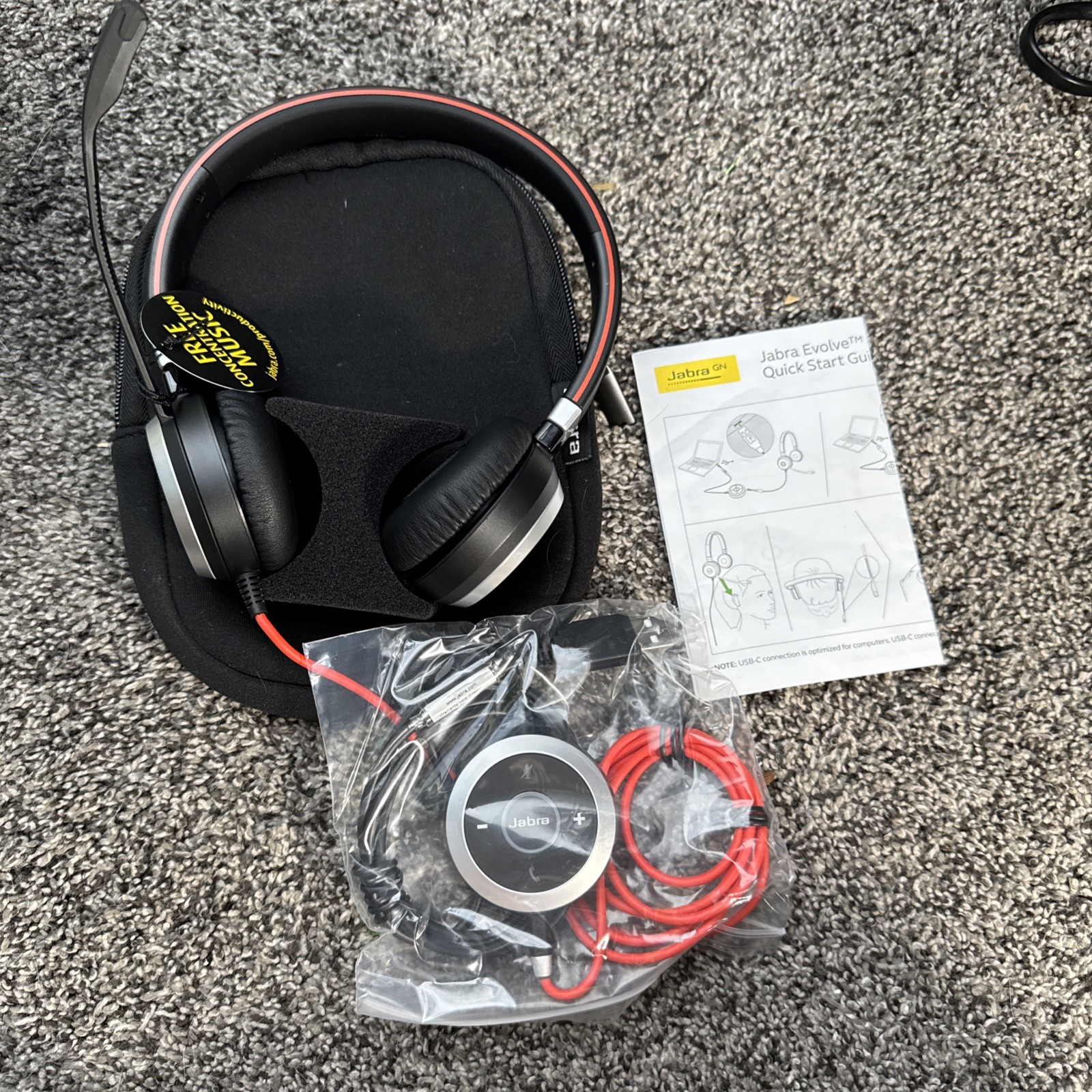Jabra Evolve 40 Headset New