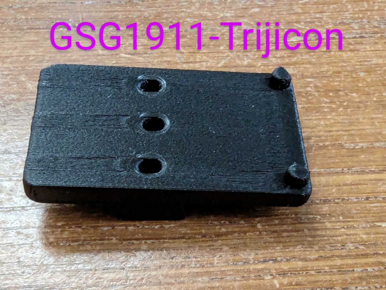 Red Dot Sight mount plate for GSG 1911 CA fits RMR Trijicon footprint RD