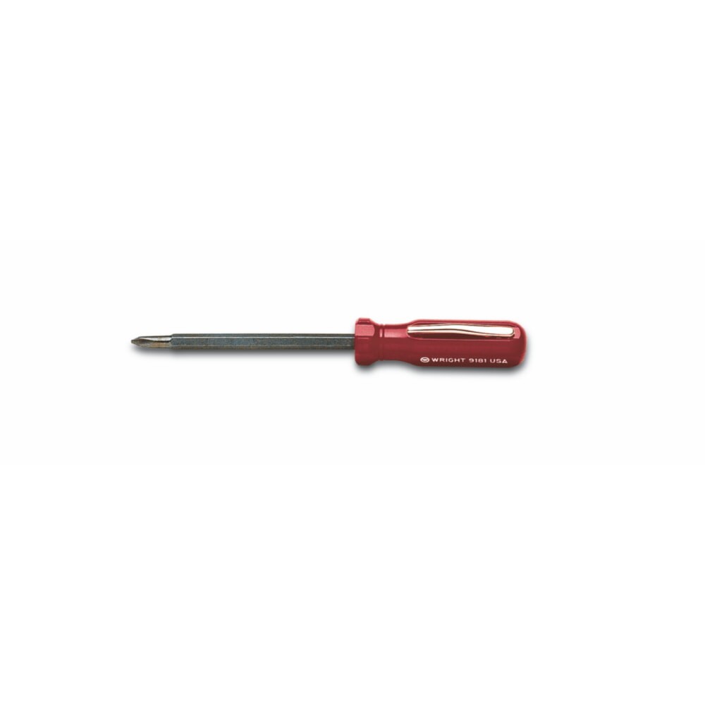 Wright Tool 9181 3/16" x #1 P - 2-in-1 Screwdriver with Pocket Clip