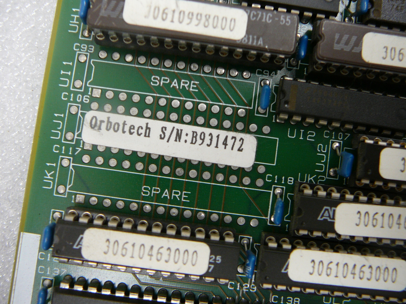 ORBOTECH OPTROTECH EA 306 10054 B00 CONTROLLER CIRCUIT BOARD
