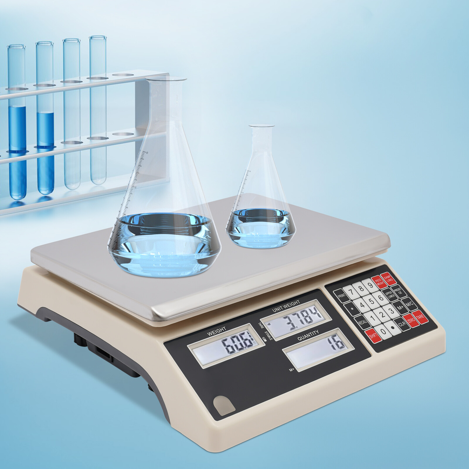 30kg Precision Counting Scale with LED Display and Durable Design