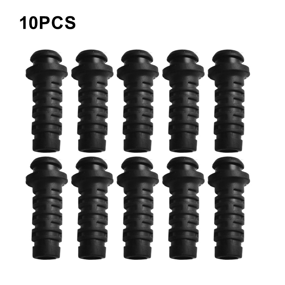 Flexible Rubber Boot Protector Sleeve for Mobile Phone Chargers 10 Pack