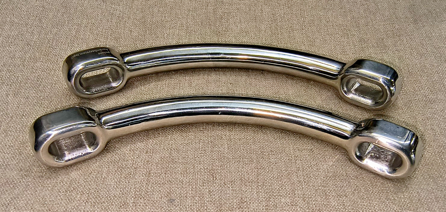 Harambe System 6" Rods Stainless Steel Rope / Band Holders Fitness (Qty of 2)