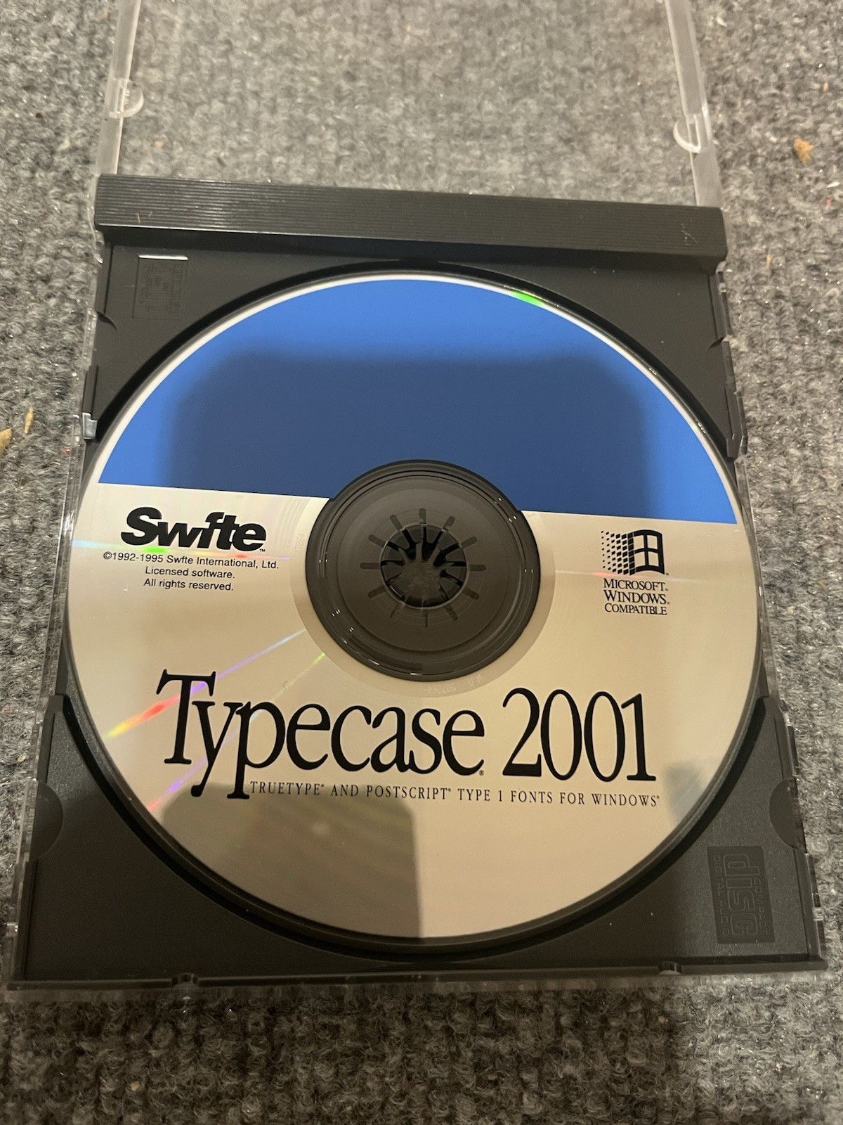 2001 Typecase Swift Windows CD ROM