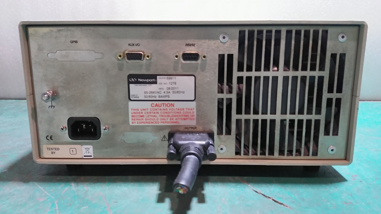 [Used] Newport / 69911 / POWER SUPPLY, 95-264VAC 4.5A 50/60Hz, 8AMPS
