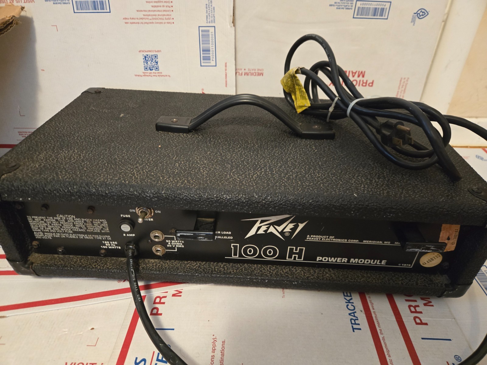 Peavey Mark III series MP-4 100 H power module see notes