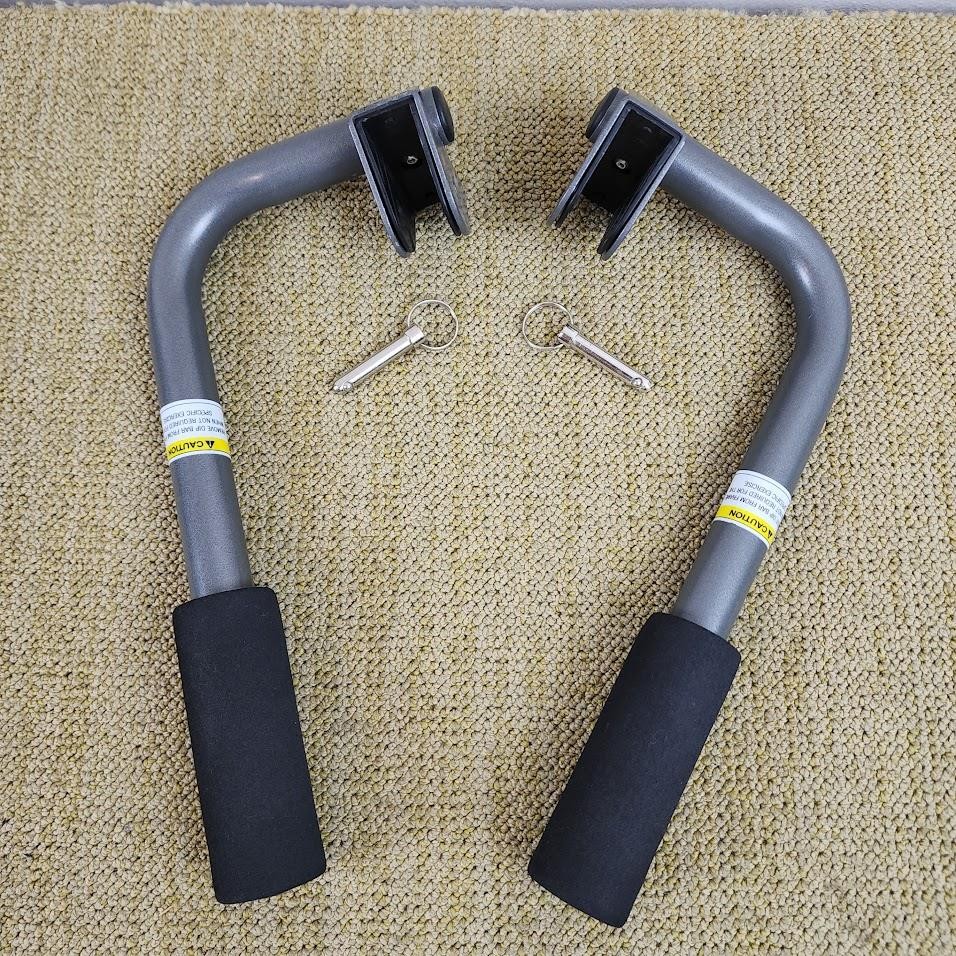 "NEW" PAIR of TOTAL GYM DIP BARS w/ PINS ~