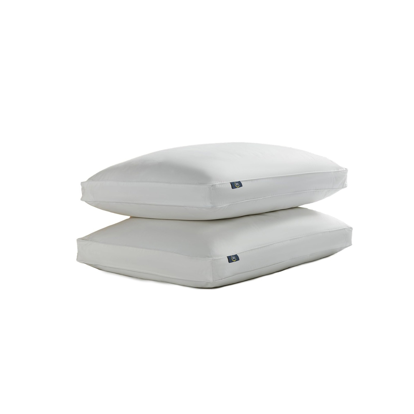 Serta 233 Thread Count White Goose Feather Down 2 (Pack of 1),