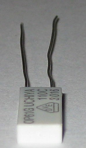 Uchiya Thermal Switch / Protector - 110 C - 230 F - N.O. - 250V 0.5A - 125V 1A
