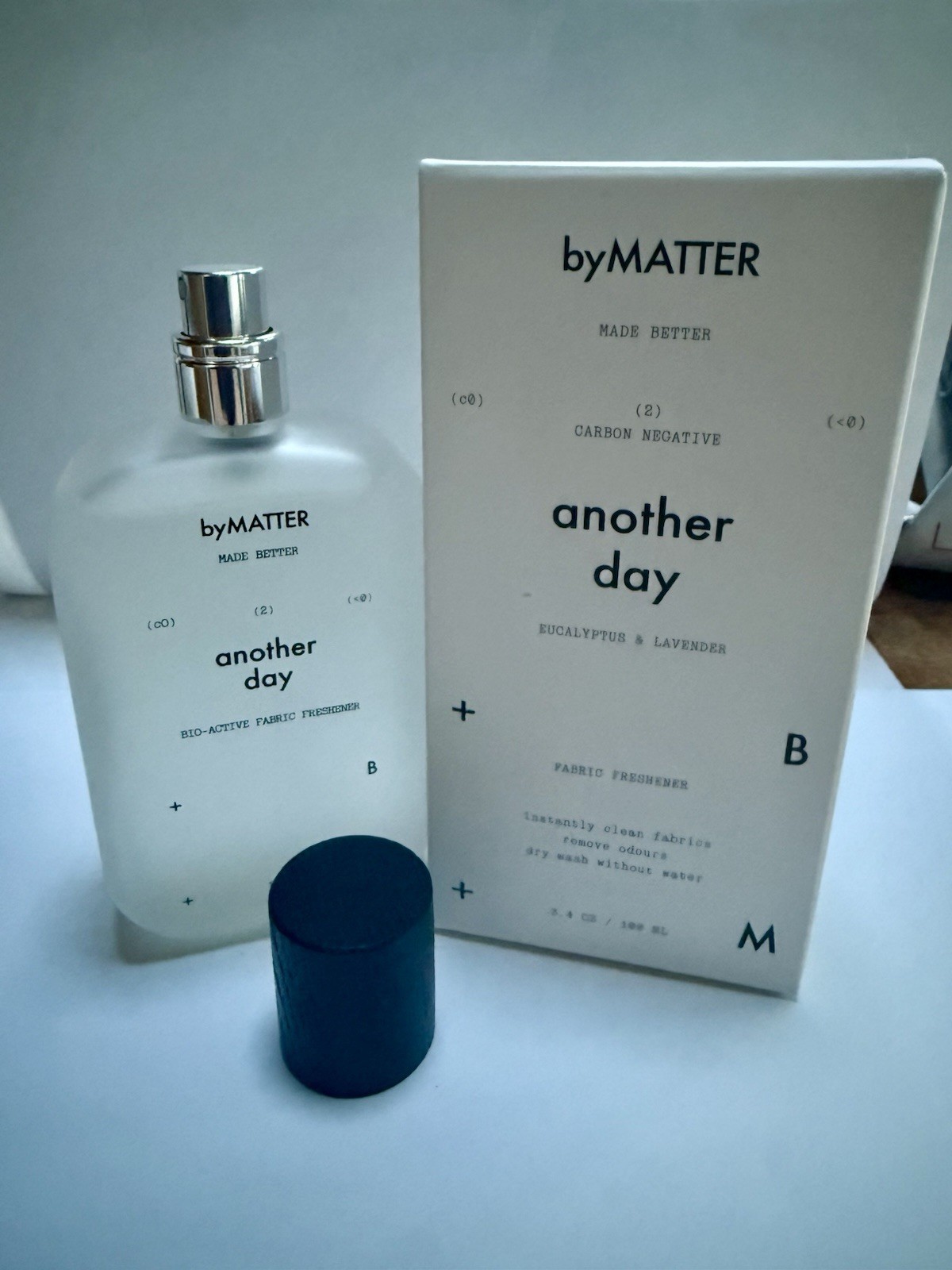 byMatter Fabric Freshener Dry shampoo your Fabrics Clothes Mattress Shoes Curtai